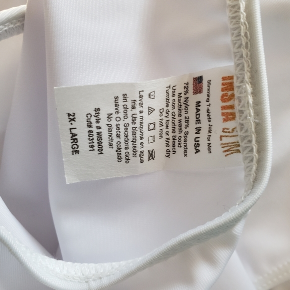 Men's Insta Slim Compression Muscle Tank Shapewear - Picture 5 of 5